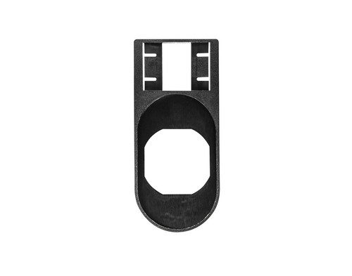 DOUBLE PUSH BUTTON PLATE HOLDER 18 MM