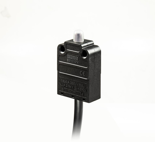 BUTTON SWITCH - 1 NORMALLY OPEN SNAP ACTION IP67 1M CABLE