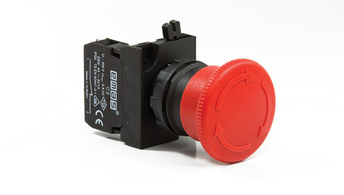 CP EMER. PUSH BUTTON 1NC 40 MM TURN TO RELEASE