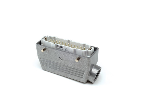 EBM 24 POLES 16 A HOOD WITH MALE INS. SIDE ENTRY