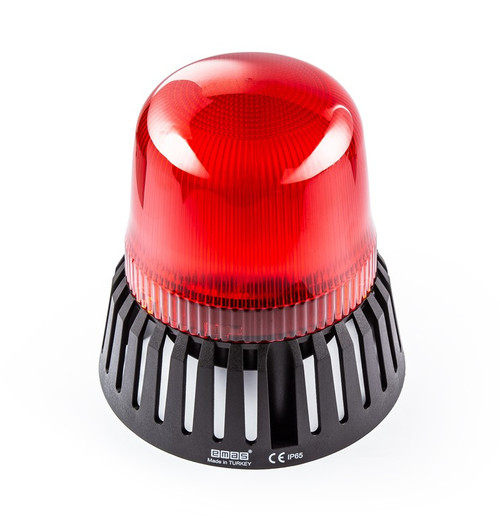 BEACON LAMP RED MULTI FUNCTIONAL 120 12-24 AC/DC WITH BUZZER BEACON LAMP RED MULTI FUNCTIONAL 120 12-24 AC/DC WITH BUZZER