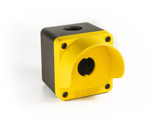 M SERIES YELLOW-GREY METAL BOX SINGLE EMPTY M SERIES YELLOW-GREY METAL BOX SINGLE EMPTY
