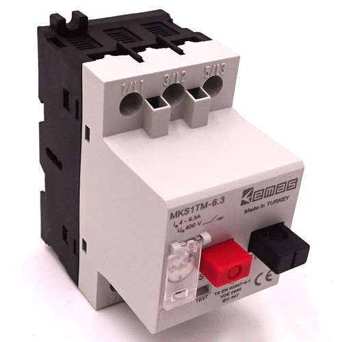 Motor Protect Circuit Breaker (4.00-6.30A) MKS1TM-6.3 EMAS