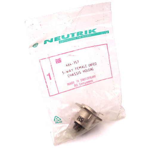 XLR Connector NC5FDL1 Neutrik 5-Way 464-757