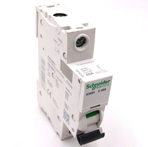 MCB A9F54140 Schneider 1-Pole C Curve 40A *New*