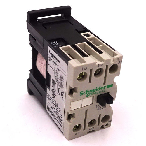 Mini Contactor LC1SK0600B7 Schneider 2P 3kW 24VAC