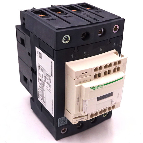 Contactor LC1DT80A3BD Schneider 4P 24VDC 80A