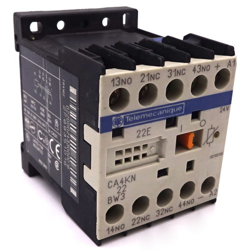 Control Relay CA4KN22BW3 Telemecanique 2NO 2NC 24VDC BW3 *New*