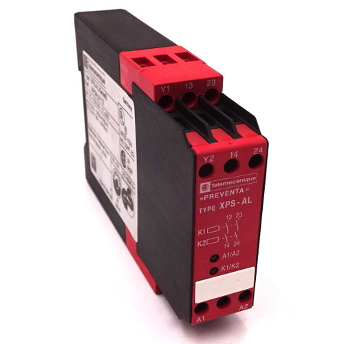 Safety Relay XPSAL5110 Telemecanique 24VAC/DC 8A 100ms *New*