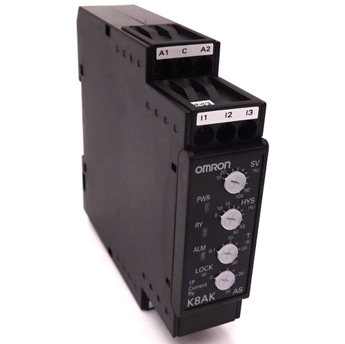 Current Relay K8AK-AS1 Omron 100-240VAC *New*