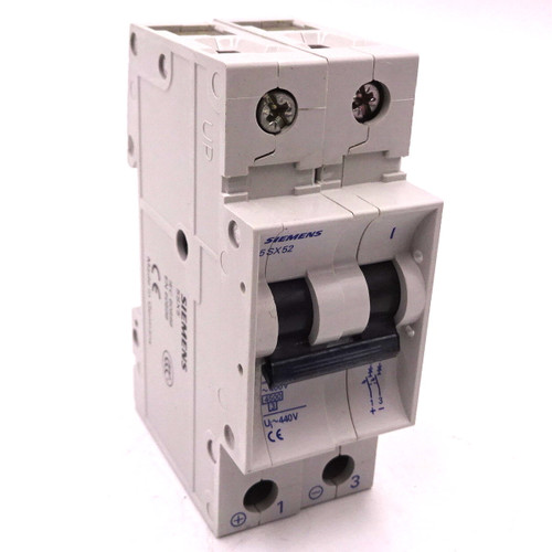 Circuit Breaker 5SX5225-7 Siemens 25A C curve 2P