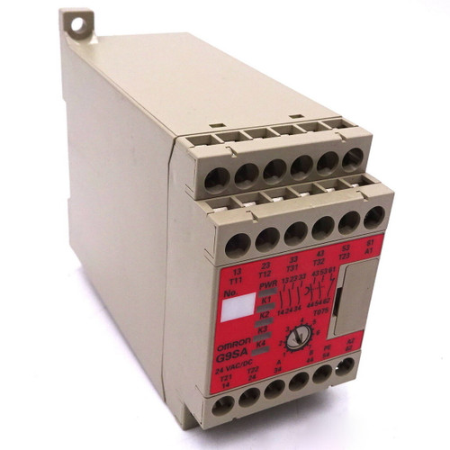 Safety Relay Unit G9SA-321-T075 Omron 24VAC/DC