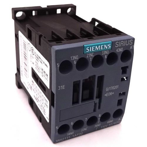 Contactor 3RH2131-1AF00 Siemens 110VAC 3NO+1NC