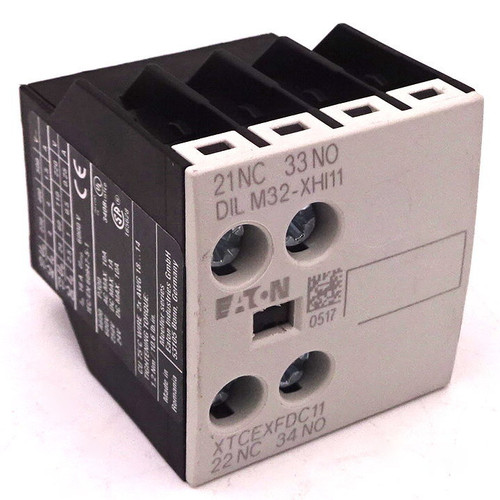 Auxiliary Contact DILM32-XHI11 Eaton 1NC+1NO *New*