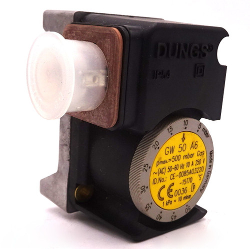 Pressure Switch GW-50-A6-AG-G3-MS9-V0-VS3 Dungs 250VAC 10A