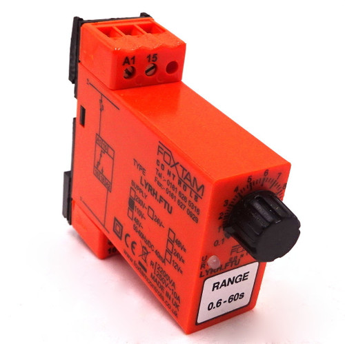 DIN Rail SPCO LYRH.FTU-110VAC Foxtam 110VAC 0.6-60s