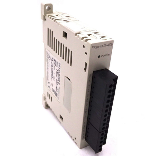 PLC I/O Module FX3U-4AD-ADP Mitsubishi 24VDC 4-20mA