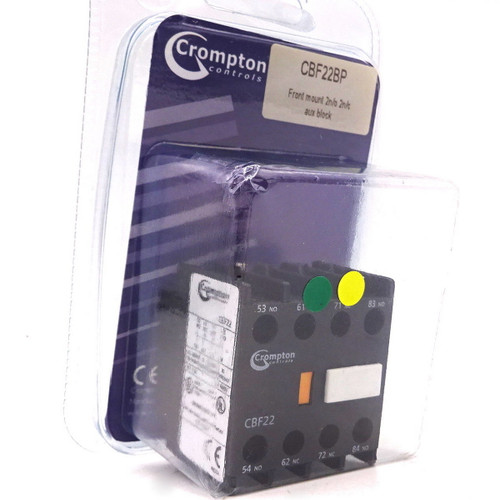 Auxiliary Block CBF22BP Crompton 2NO+2NC