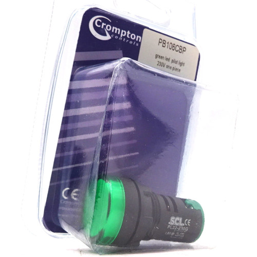 Pilot Light PB106CBP Crompton Green 230VAC