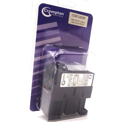 Contactor CC0910-P7 Crompton 5.5kW 230VAC 1NO