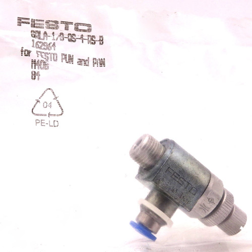 Flow Control Valve GRLA-1/8-QS-4-RS-B Festo One Way *New*
