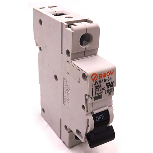Circuit Breaker JVM16-63-32 Rogy 32A 1P C Curve *New* - Axxa - Motor ...