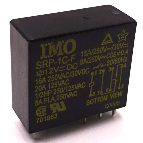 Power Relay SRP-1C-F IMO 12VDC  *New*