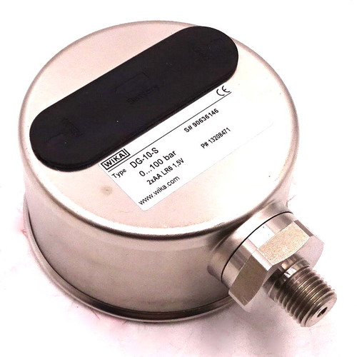 Pressure Gauge DG-10-S WIKA 1/4NPT 100bar