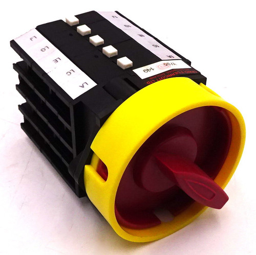 Rotary Switch RW3251/2/CSP3 Craig & Derricott 32A