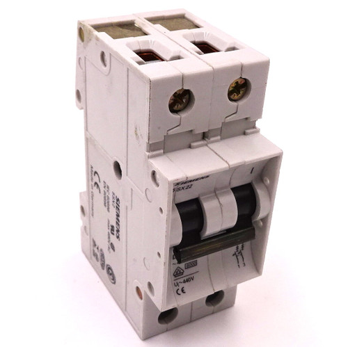 Circuit Breaker 5SX22-D20 Siemens 2Pole D curve 20A *New*