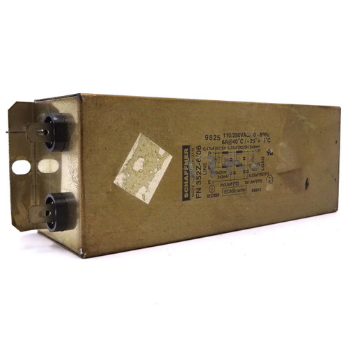 RFI Filter FN352Z-6/06 Schaffner 110/250VAC 6A *New*