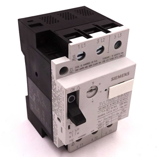 Circuit Breaker 3VU1300-1MM00 Siemens 10-16A 1NO+1NC