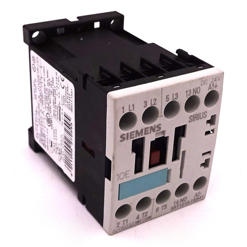 Contactor 3RT1015-1BB41 Siemens 3kW 3NO 24VDC *New*