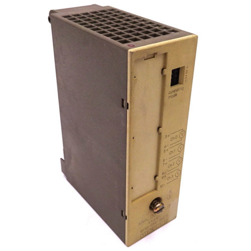 Analog Input Module 6ES5464-8MC11-C Siemens 4 Inputs *Used*