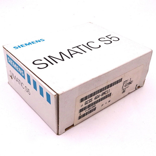 Analog Input Module 6ES5464-8MC11 Siemens 4 Inputs 10V