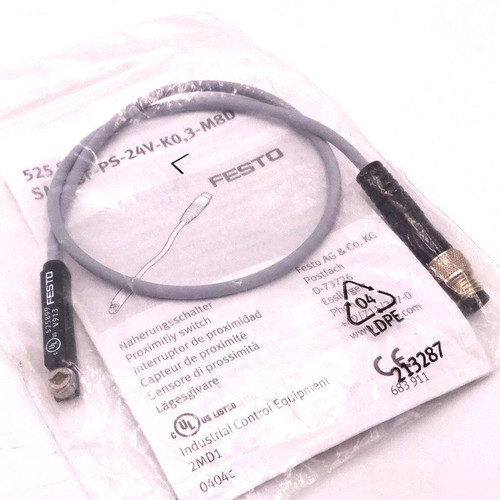Proximity Switch 525899 Festo SMT-8F-PS-24V-K0-3-M8D