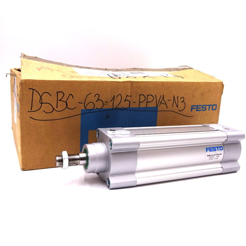 Tie Rod Cylinder DSBC-63-125-PPVA-N3 Festo 63mm x 125mm 12bar - Axxa ...