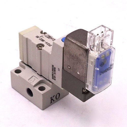 5/2 Solenoid Valve SYJ314-5MOZ-M5-Q SMC 24VDC *New*