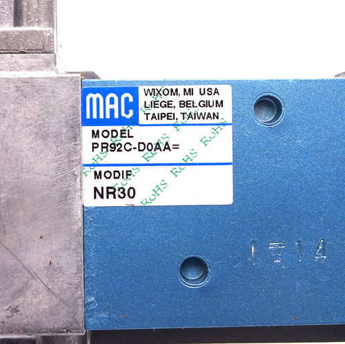 Pressure Control 1028307 Nordson NR30 PR92C-D0AA= - Axxa - Motor ...