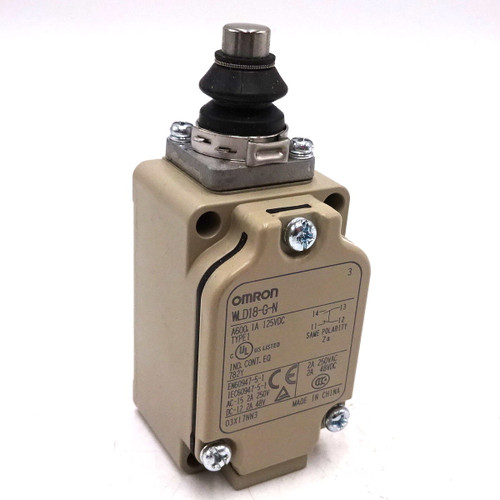 Limit Switch WLD18-G-N Omron 125VDC