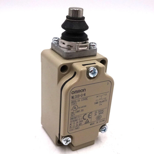 Limit Switch WLD18-G-N Omron 125VDC