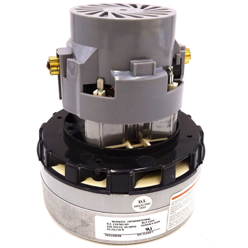 Vacuum Motor BL21104 Numatic International 230V  2 Stage
