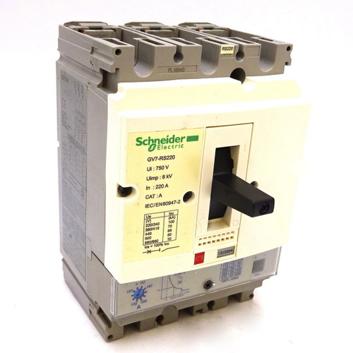 Motor Circuit Breaker GV7RS220 Schneider 3P 8kV 220A