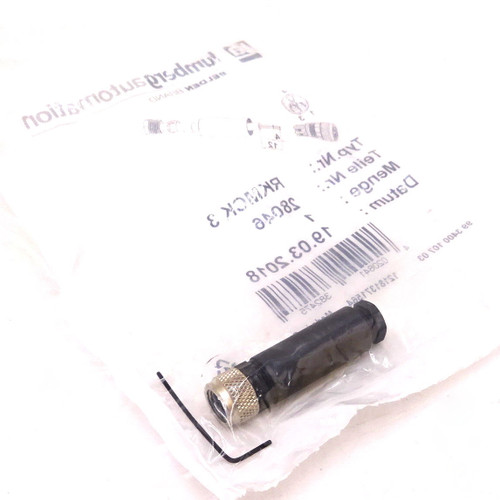 Sensor Connector RKMCK3 Lumberg