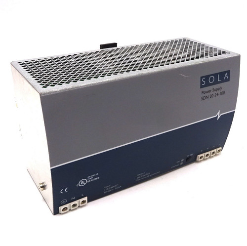 Power Supply SDN-20-24-100 SOLA 24-28VDC 20A 600W *Used*