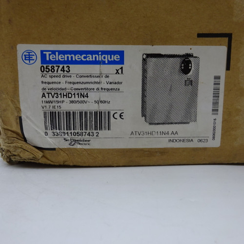 Inverter Drive ATV31HD11N4 Telemecanique 11kW 3ph 380/500V ATV31