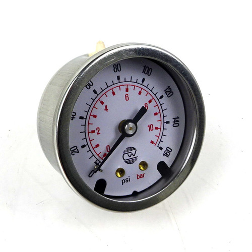 Pressure Gauge Y016050B4D Wika 0-160psi 0-11bar *New*