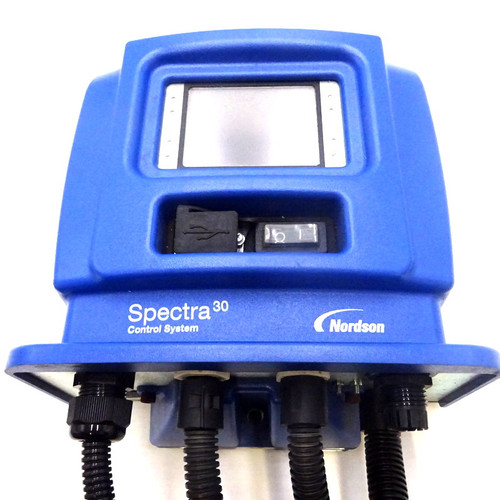 Pattern Controller 1123742 Nordson Spectra 30 100-240VAC 1.6A 1ph *Used*
