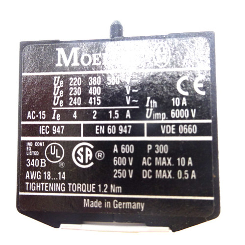 Contact Block 22-DIL-E Moeller 4NC