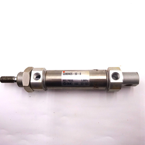 Cylinder CD85N25-50-B SMC 25mm x 50mm 10bar with Clevis *Used*